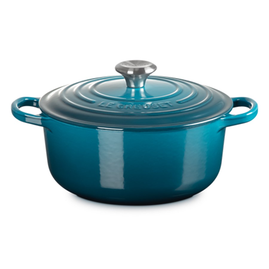 product image Le Creuset Round Casserole Dp/Teal 20 cm 