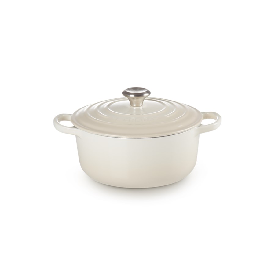 product image Le Creuset Round Casserole Meringue 22cm 