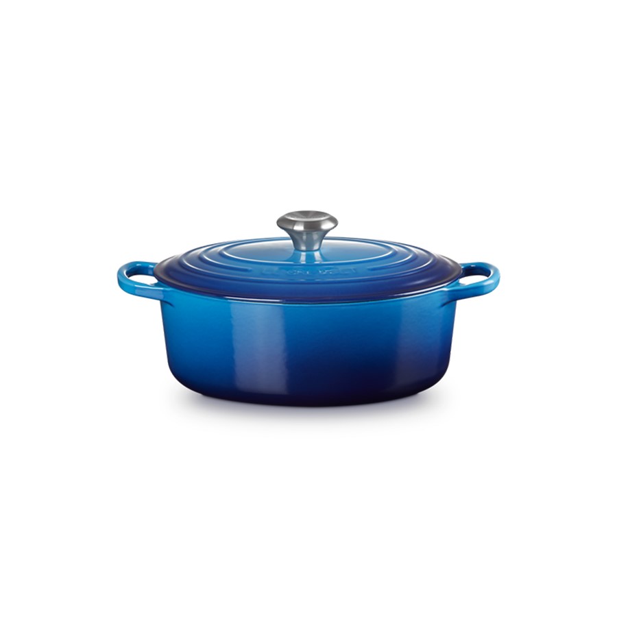 product image Le Creuset Oval Cass. Azure Blue 27 cm 