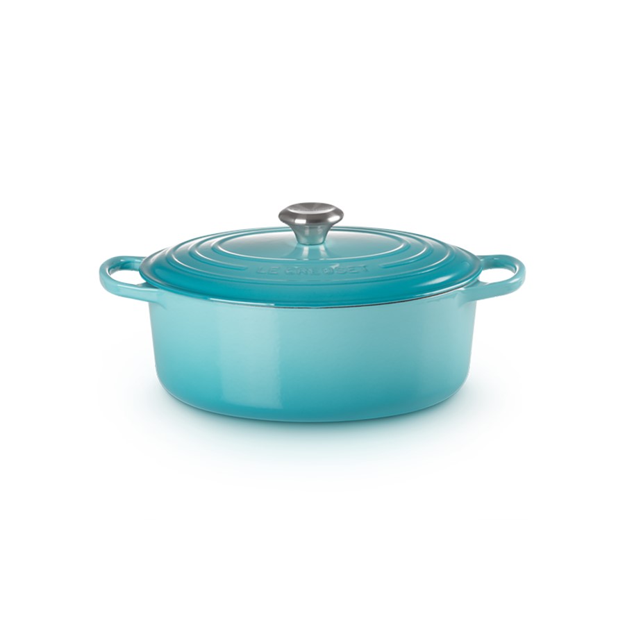 product image Le Creuset Oval Casserole Teal 29 cm 