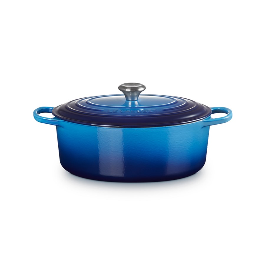 product image Le Creuset Oval Casserole Az. Blue 31 cm 