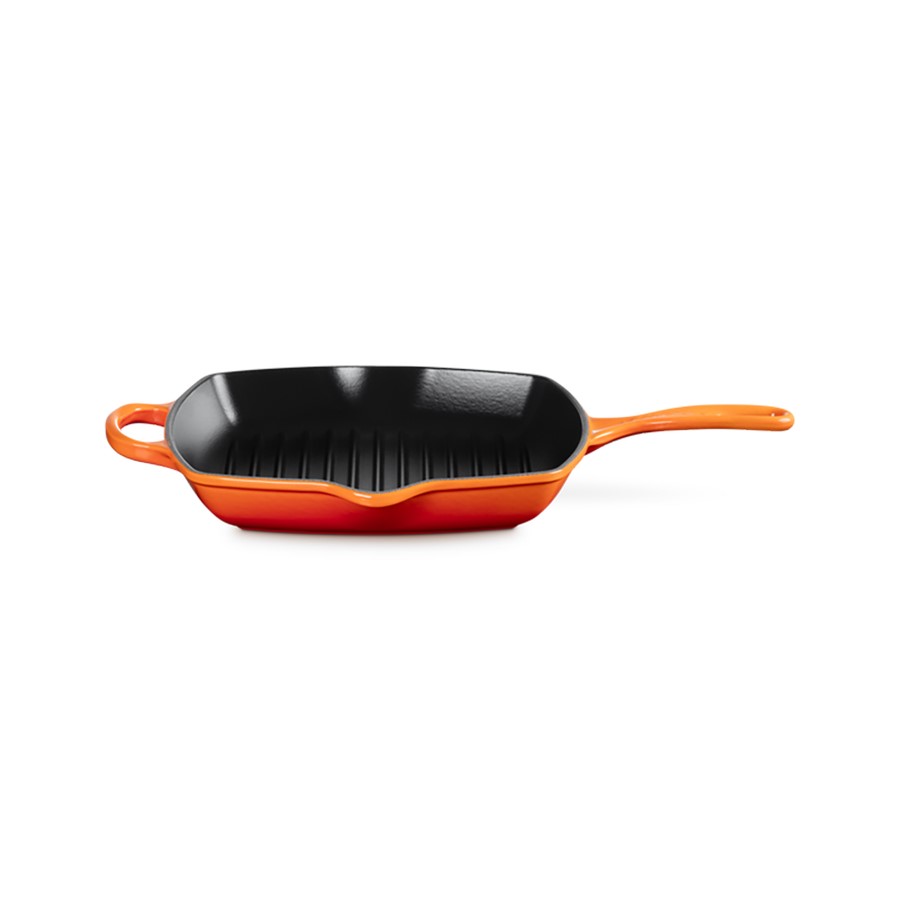 product image Le Creuset Sq. Skillet Grill Flame 26 cm 