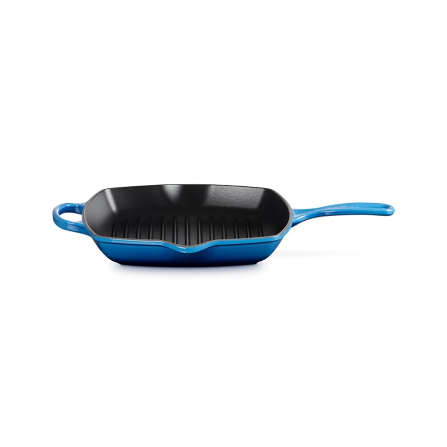 product image Le Creuset Sq. Skillet Grill Azure 26 cm 