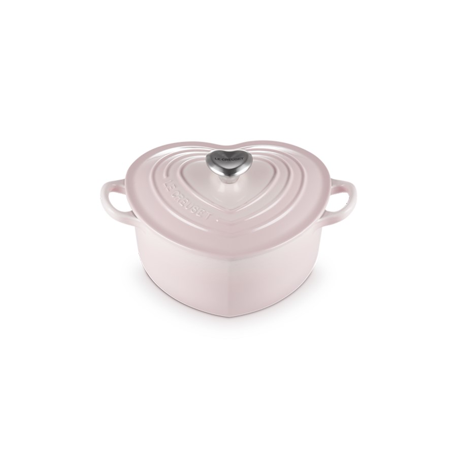 product image Le Creuset Heart Cass. Shell Pink 20 cm 