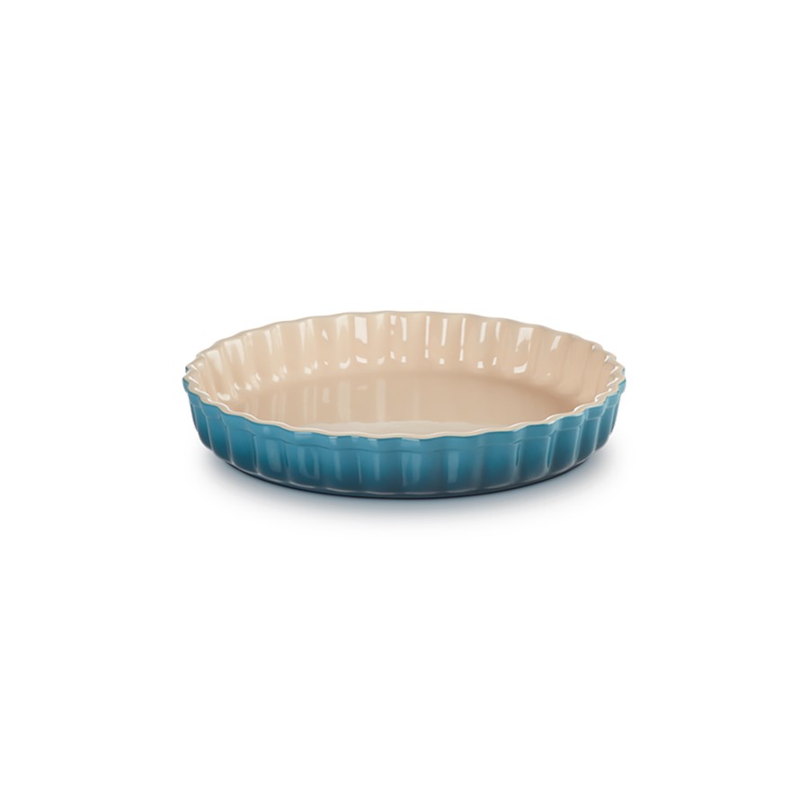 product image Le Creuset Flan Dish Deep Teal 28 cm 