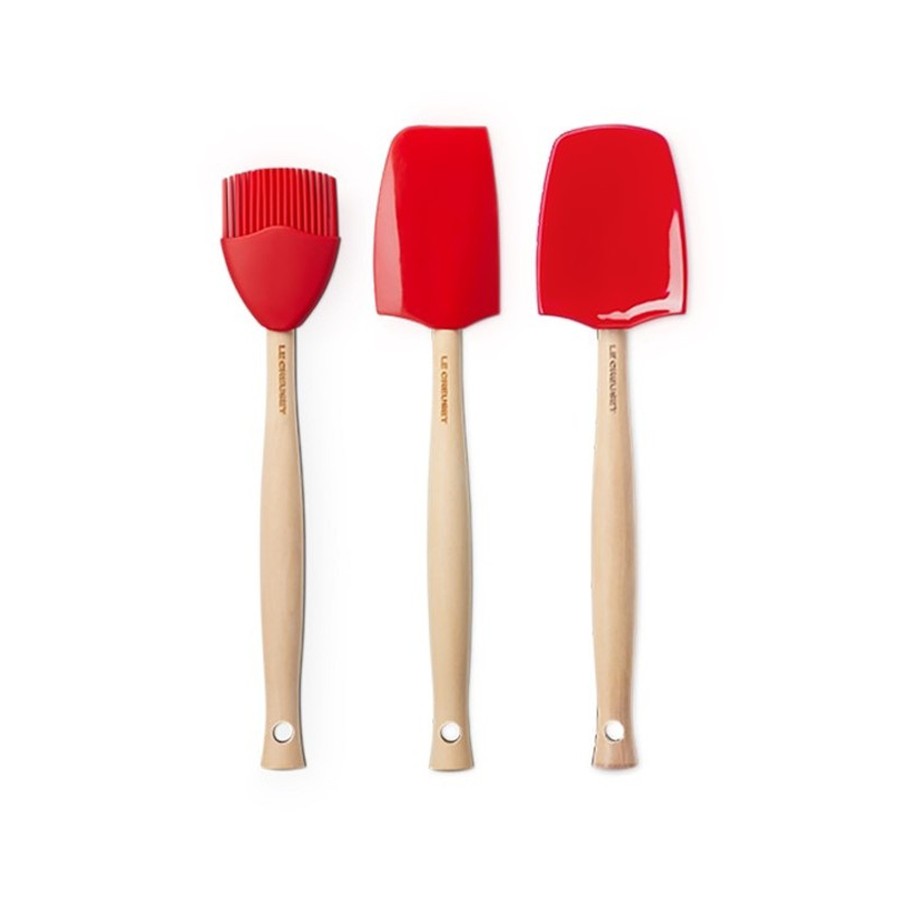 product image Le Creuset Set of 3 Craft Spatula Cerise 
