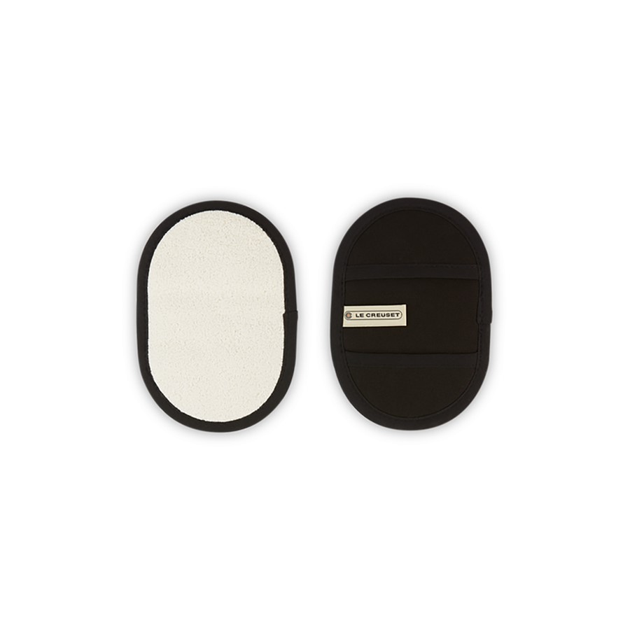 product image Le Creuset 2 Pot Holders Black 17.5 cm 