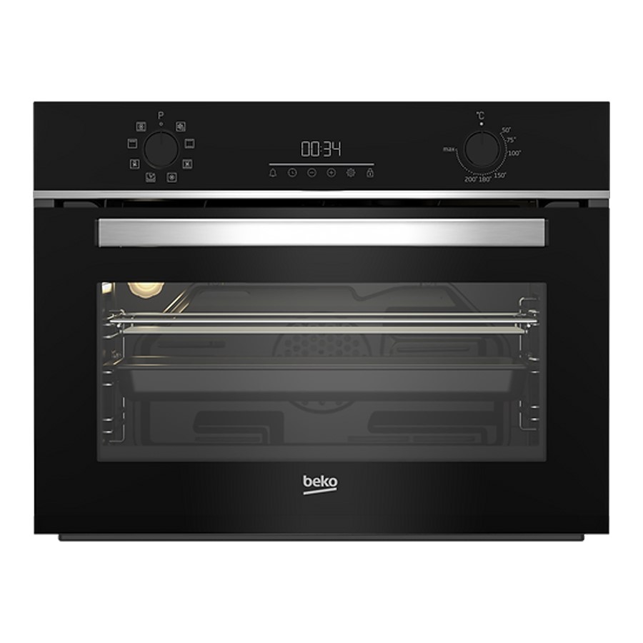 product image Beko Built-In Compact Oven 48L Black H 45.5cm x W 59.4cm x D 56.7cm