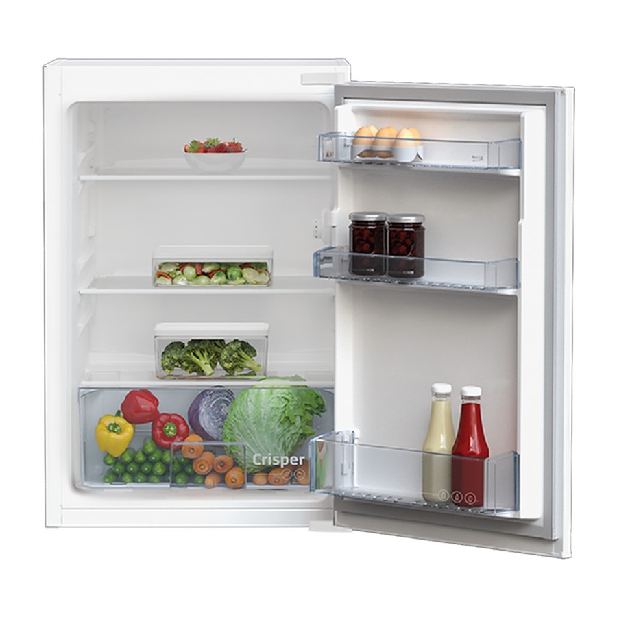 product image Beko Fridge Built-In White 126 Litres H 85.5cm x W 54cm x D 55cm