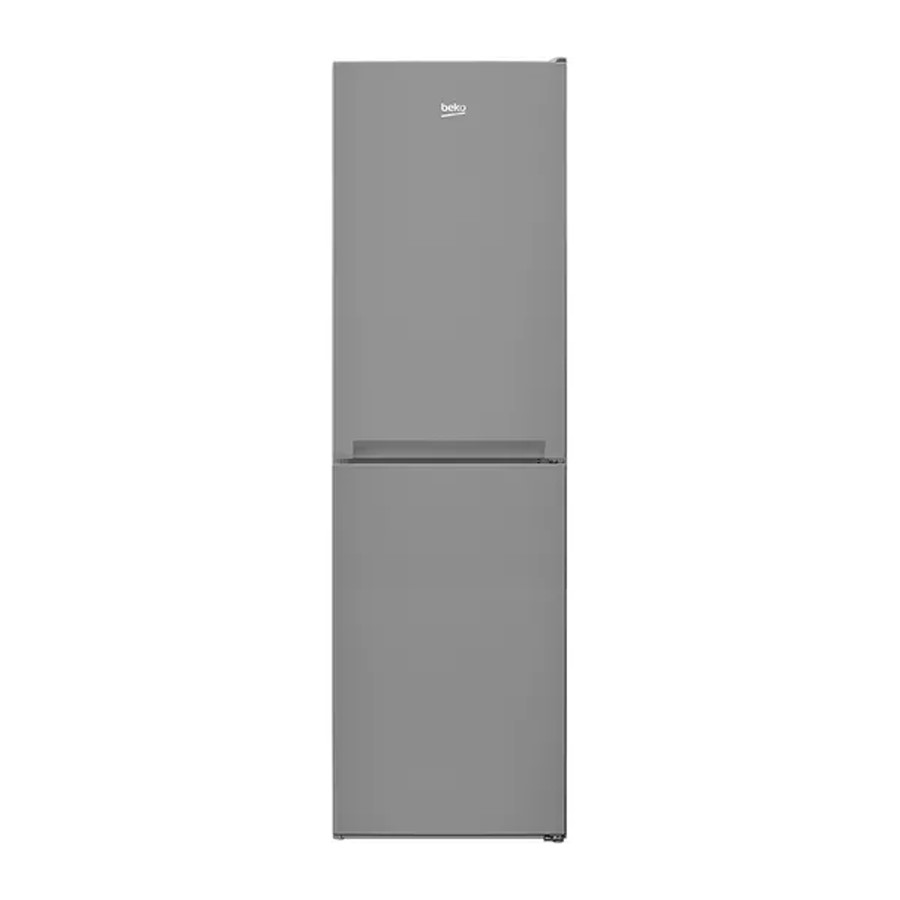 product image Beko Fridge Freezer No Frost Inox 270 Lt H 182.4cm x W 54cm x D 57.5cm