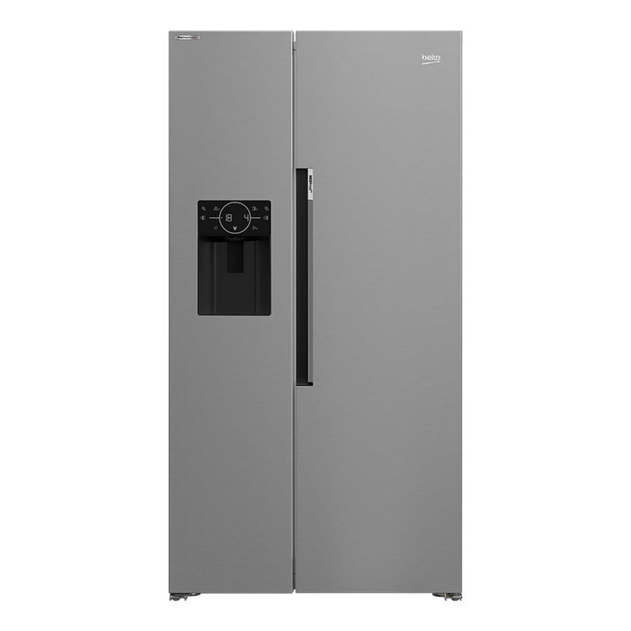product image Beko American Style Side By Side H 179cm x W 91cm x D 71cm