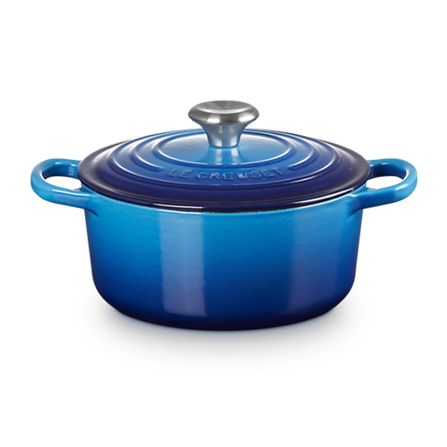 product image Le Creuset Round Casserole Az/Blue 18 cm 
