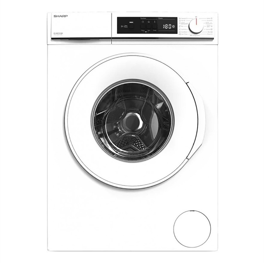 product image Sharp 7 Kg Washing Machine 1200 rpm Whit H 85cm x W 60cm x D 60cm