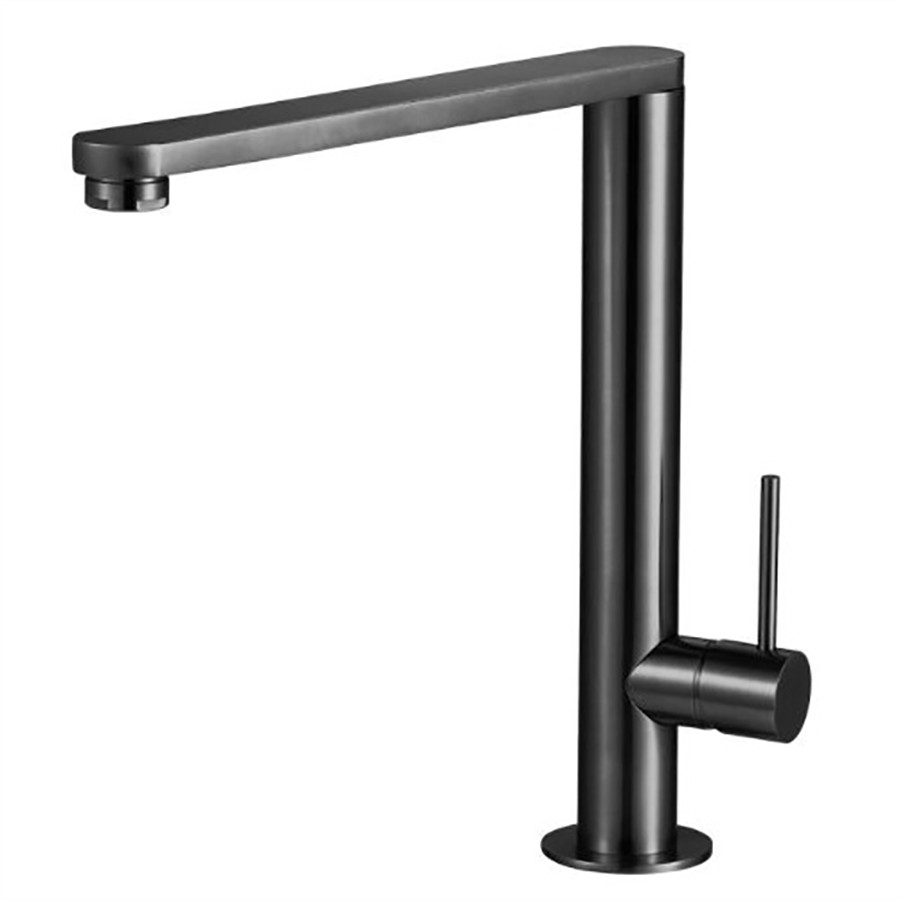 product image Bridge Point Kitchen Mixer Single Lever Stainless Steel Gun Metal