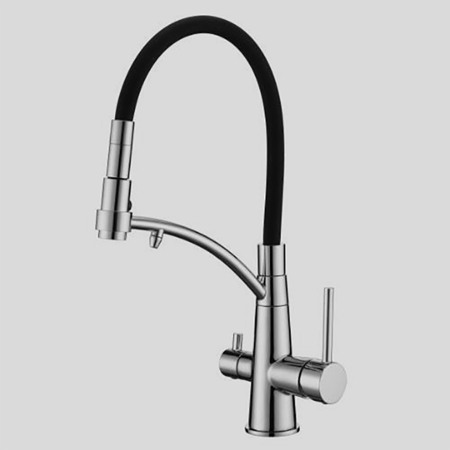 product image Bridge Point Kitchen Mixer Dual Function Brushed Nick
