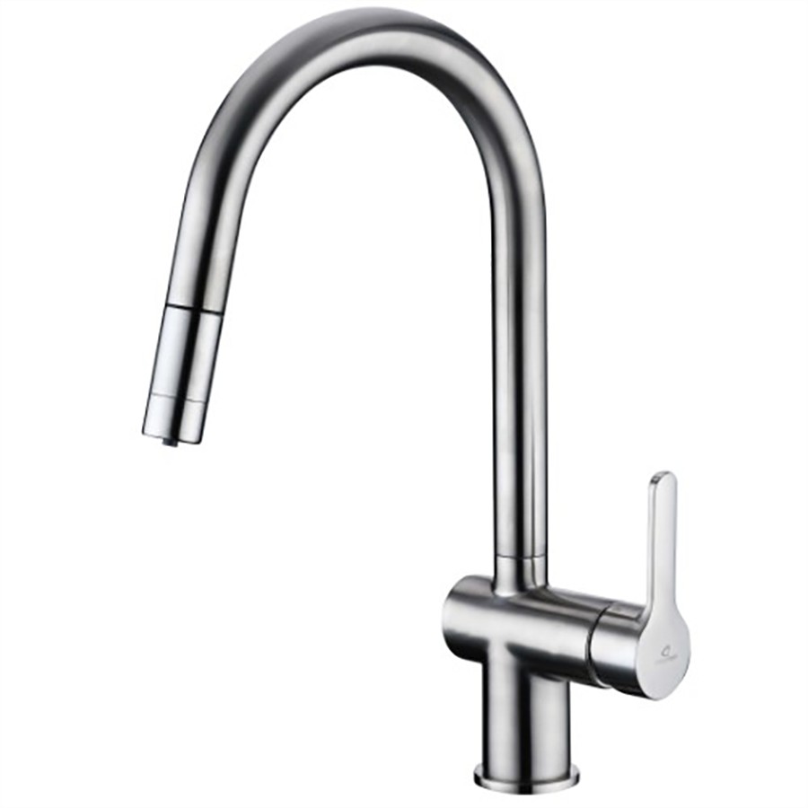 product image Bridge Point Kitchen Mixer Pull Out Brushed Nickel
