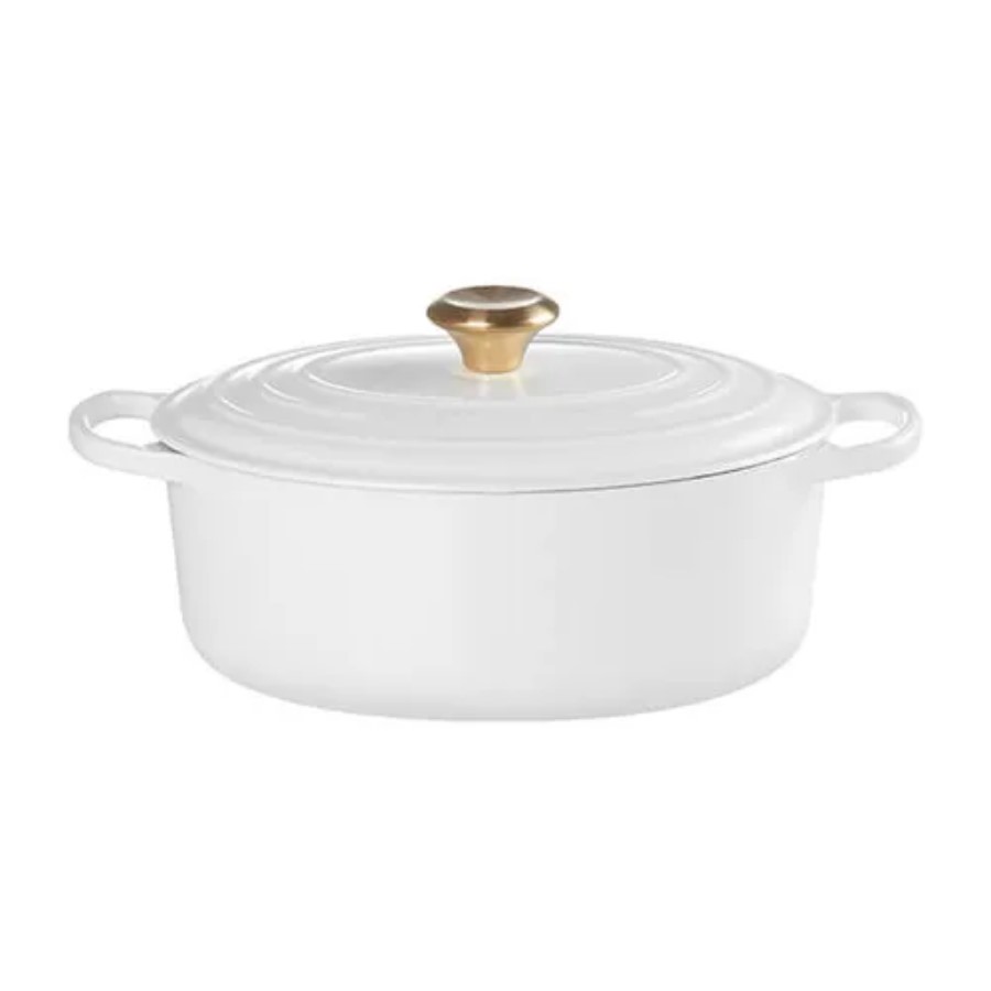 product image Le Creuset Oval Casserole White 29 cm 