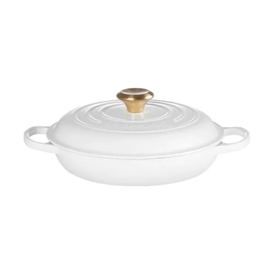 product image Le Creuset Shallow Casserole White 26 cm 