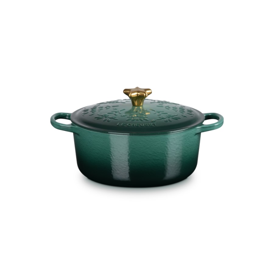 product image Le Creuset Noel Round Artichaut 24 cm 