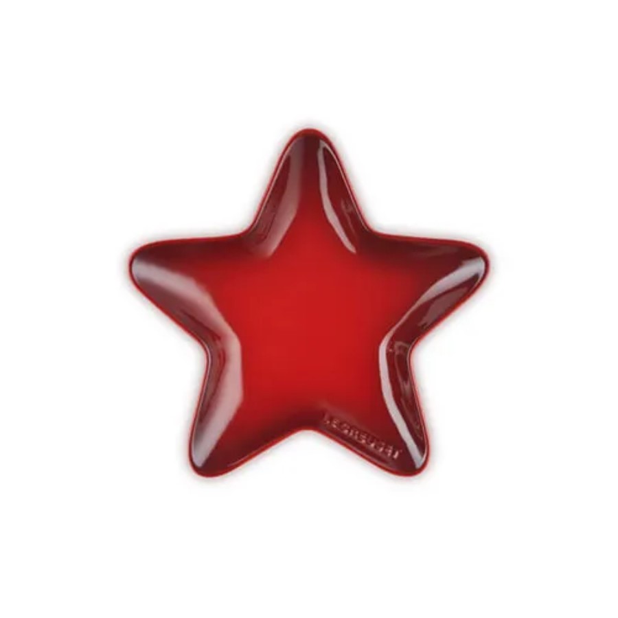 product image Le Creuset Star Plate Cerise 20 cm 